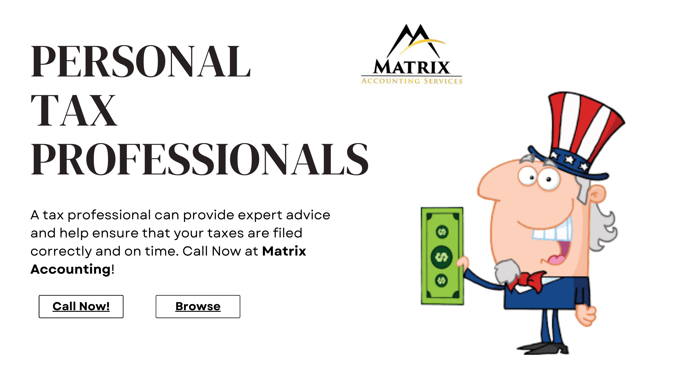 Personal Tax professionals - Matrix Accounting